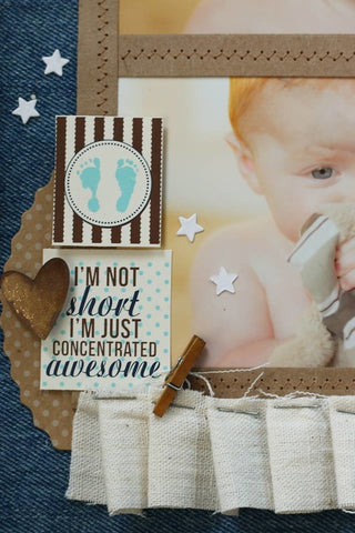 baby boy crafts and party decor
