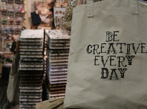 Be Creative Tote Bag