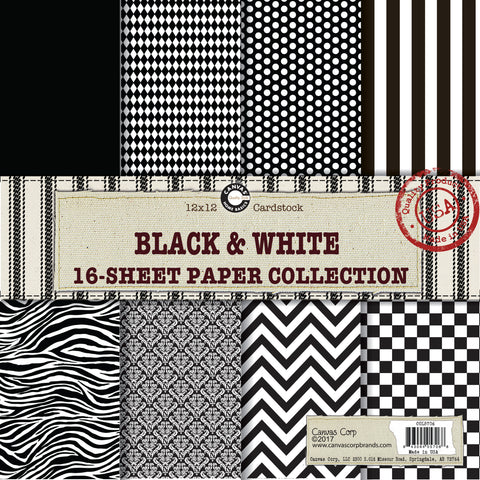 black and white polka dot paper