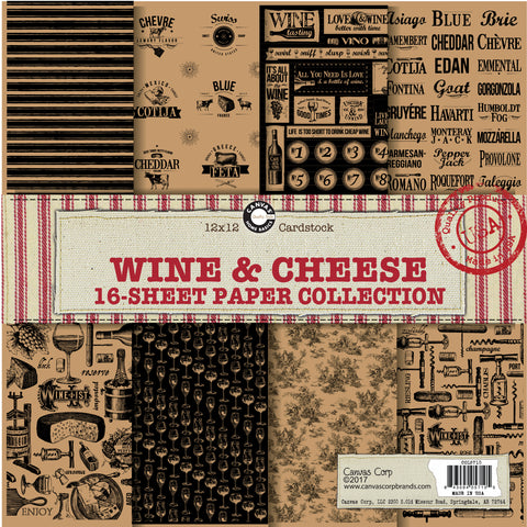wine and cheese craft supplies