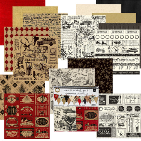 junk journal paper pack