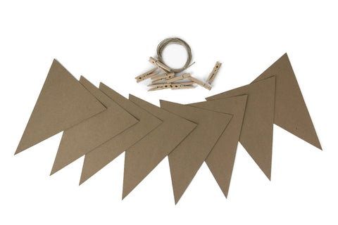 kraft paper banner kit