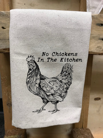no chickens in the kitchen