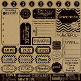 Gratitude Sampler on Kraft