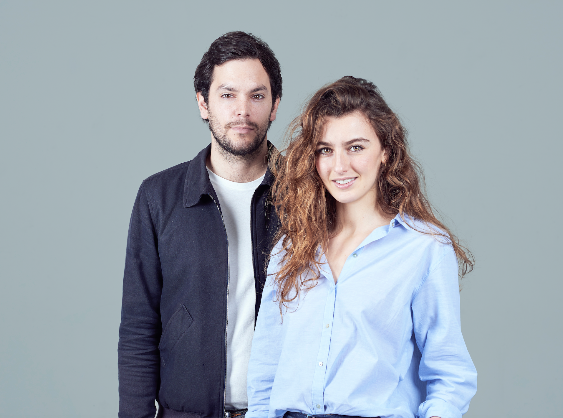 Photo de Léo Dominguez et Violette Polchi, les fondateurs de la marque éponyme Léo et Violette