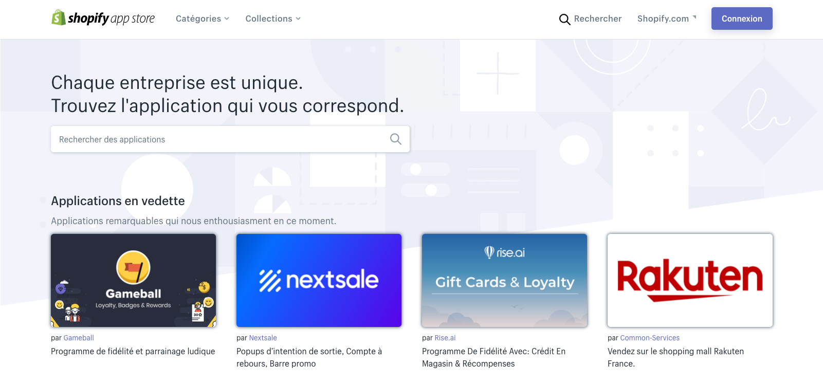 App Store de Shopify France