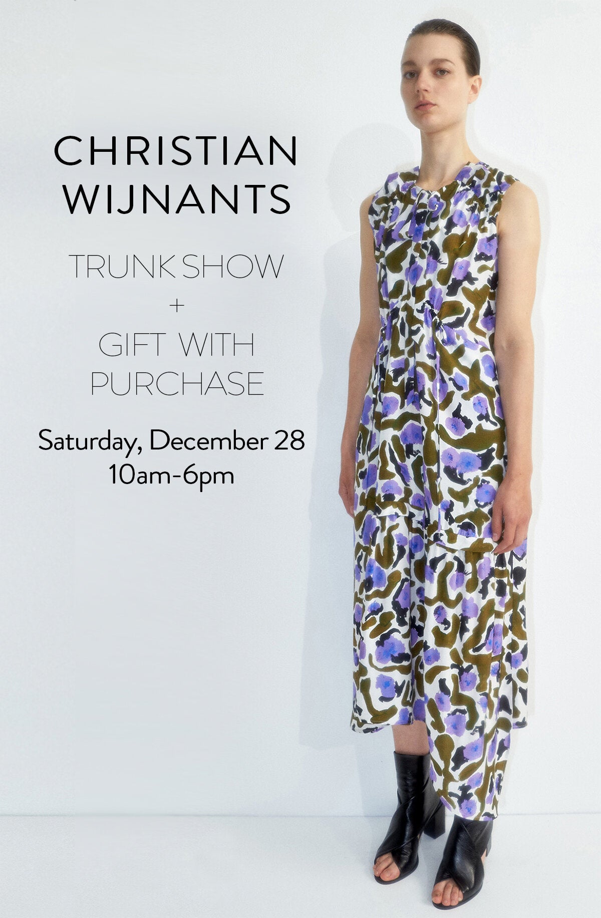 CHRISTIAN WIJNANTS TRUNK SHOW