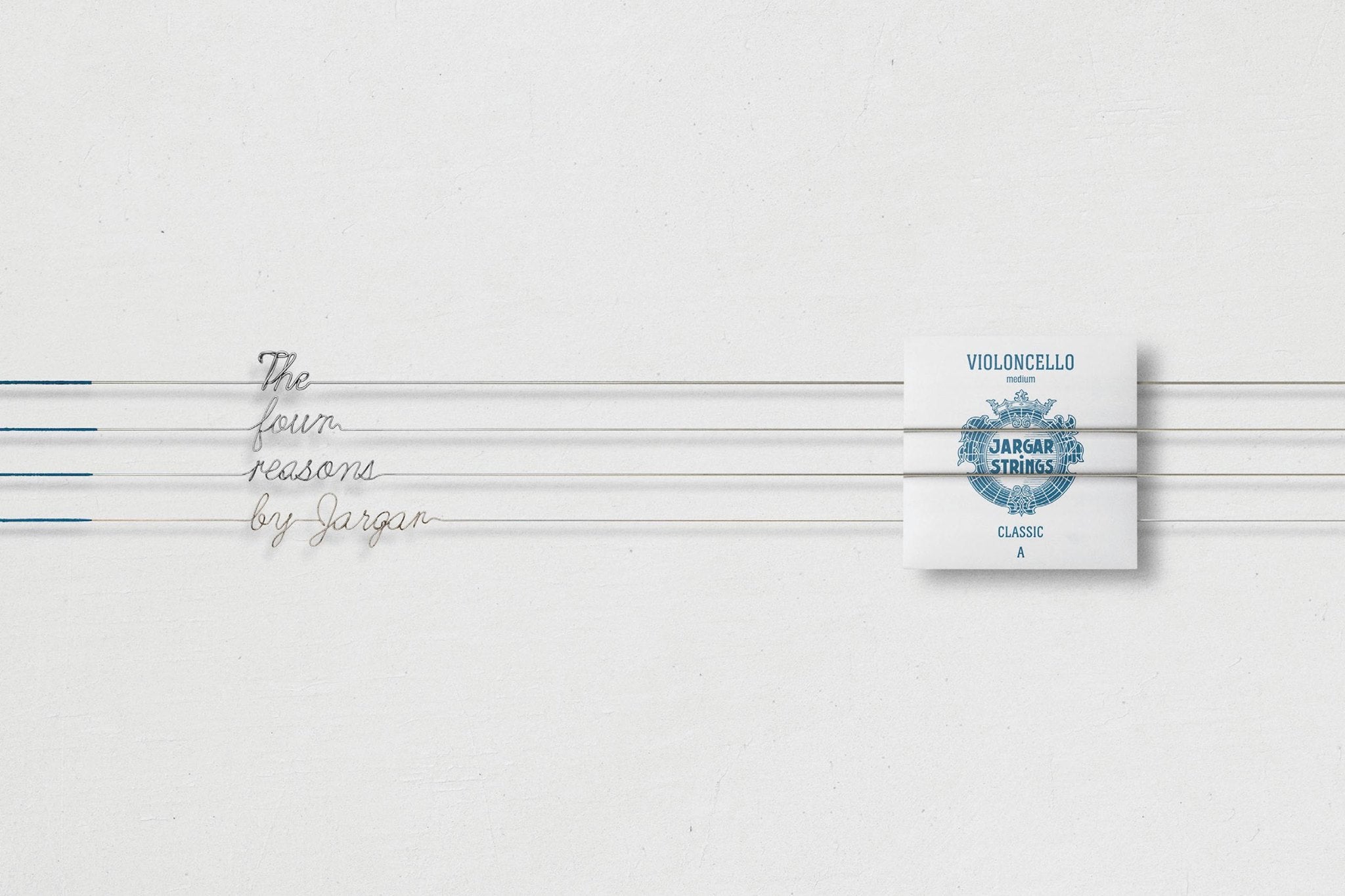 1,07 mm color plateado JARGAR Va-CCFS Viola Classic Cuerda para viola