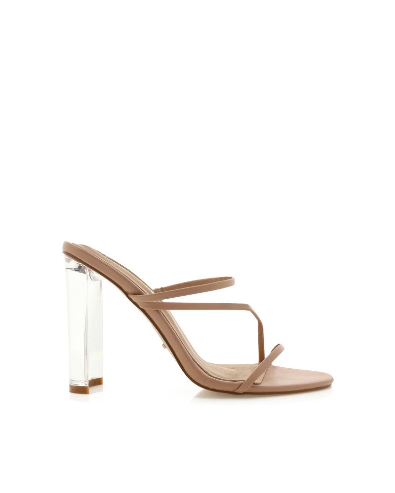 clear heels billini