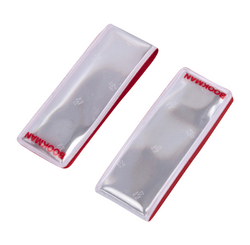 Bookman Clip-On Reflectors - White