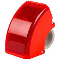 Bookman Curve Rear Light - Red