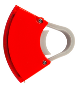 Bookman Curve Rear Light - Red