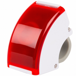 Bookman Curve Rear Light - White