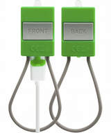 Bookman USB Front & Rear Light - Green