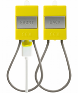Bookman USB Front & Rear Light - Yellow
