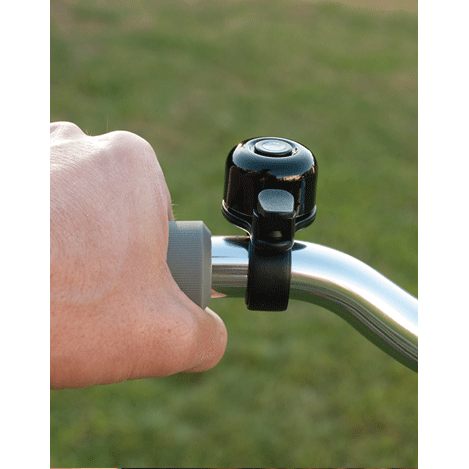 Black bike bell