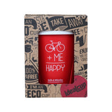 Reusable Bicycle Coffee Cup