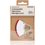 Bookman Curve Rear Light - White