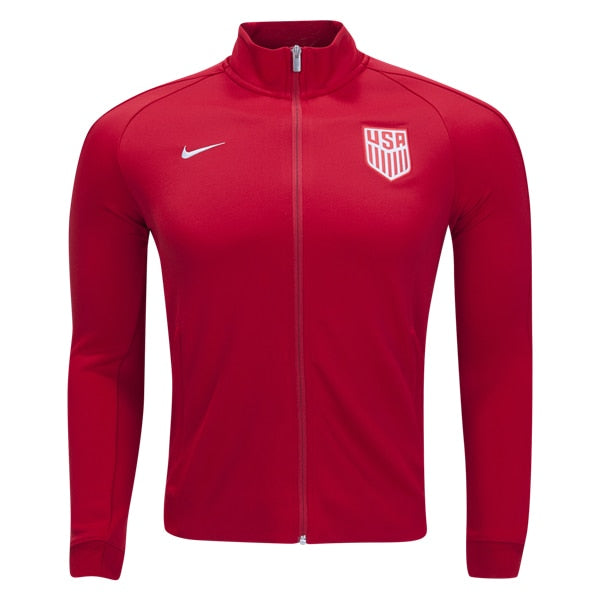 track red nike shirt