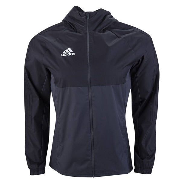 adidas rain jacket black