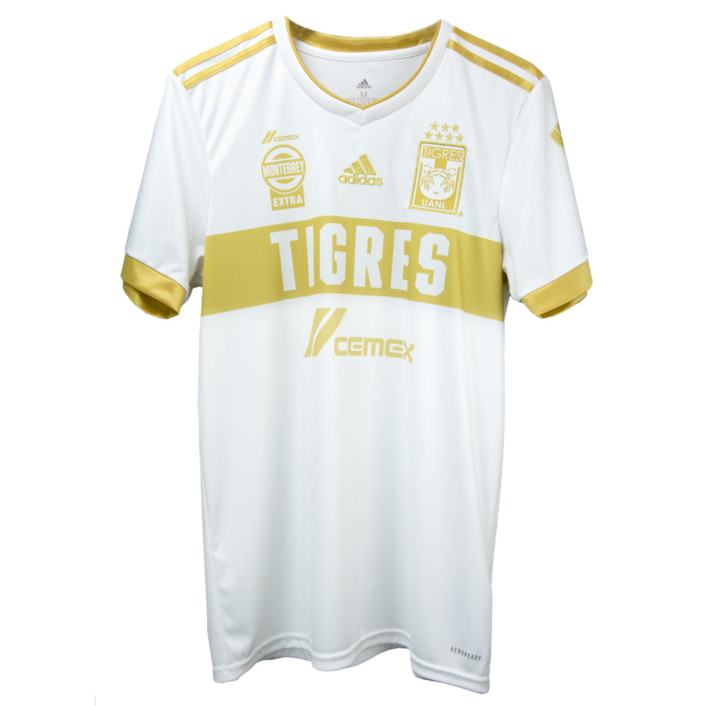 tigres white and gold jersey