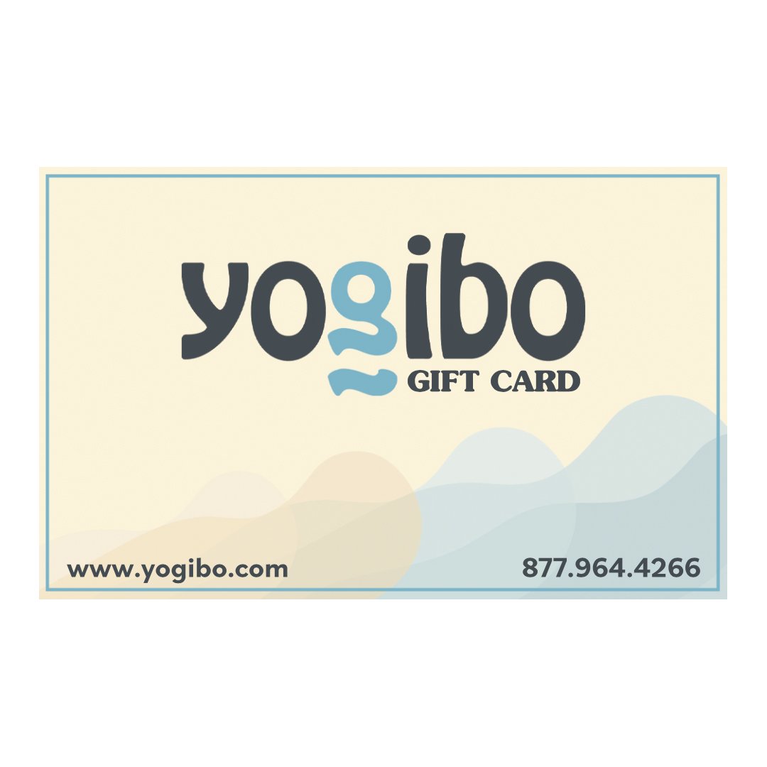 yogibo gift cards - physical