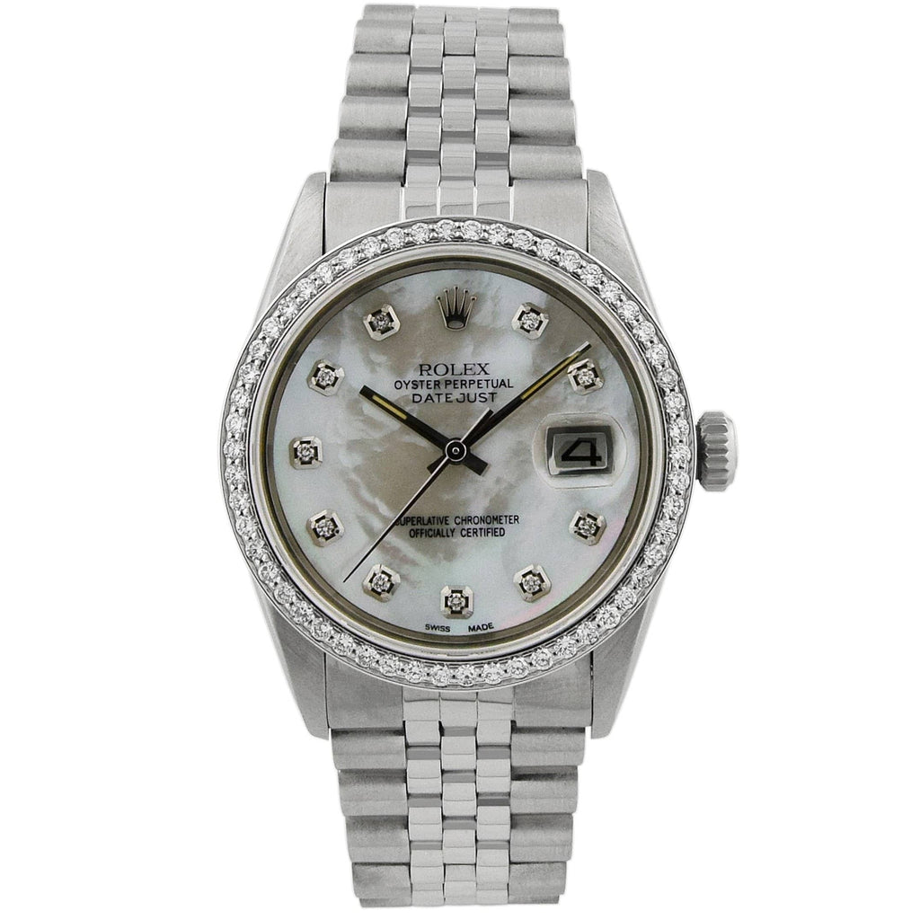 36mm stainless steel rolex