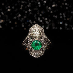 Art Deco Muzo Ring