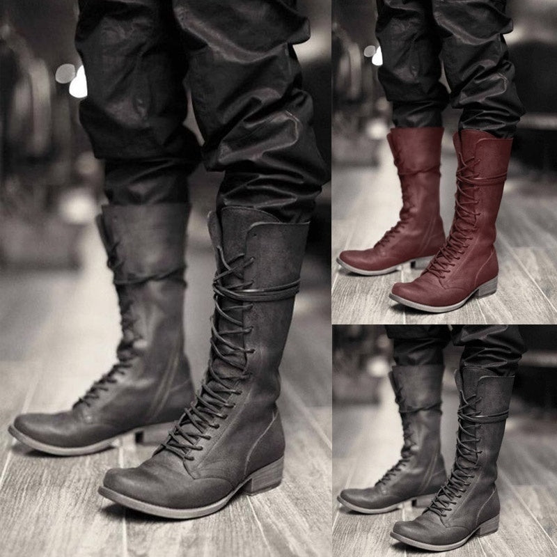 male biker boots