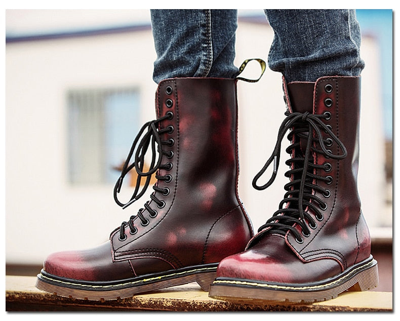 high top motorcycle boots