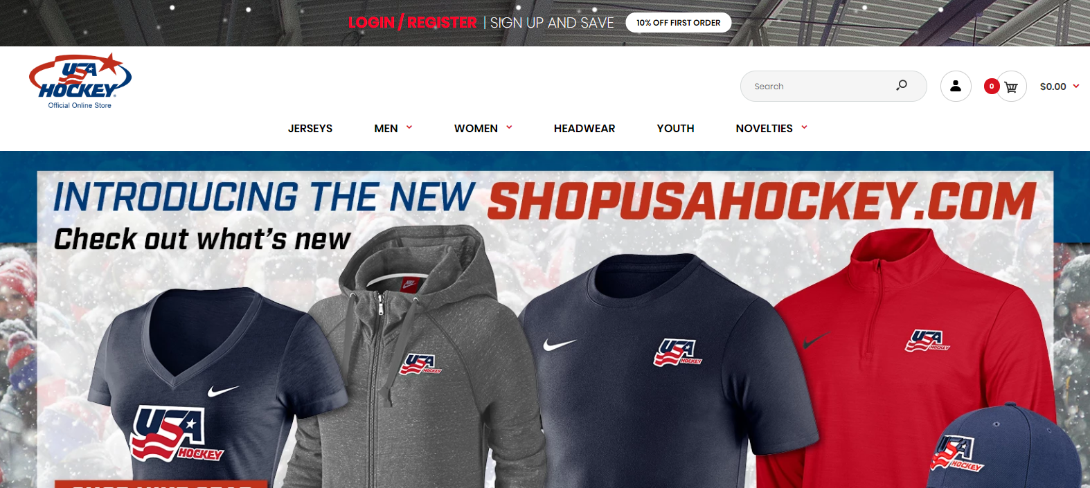 Typisch vrouw Eenheid ShopUSAHockey.com | USA Hockey Jerseys and USA Hockey merchandise