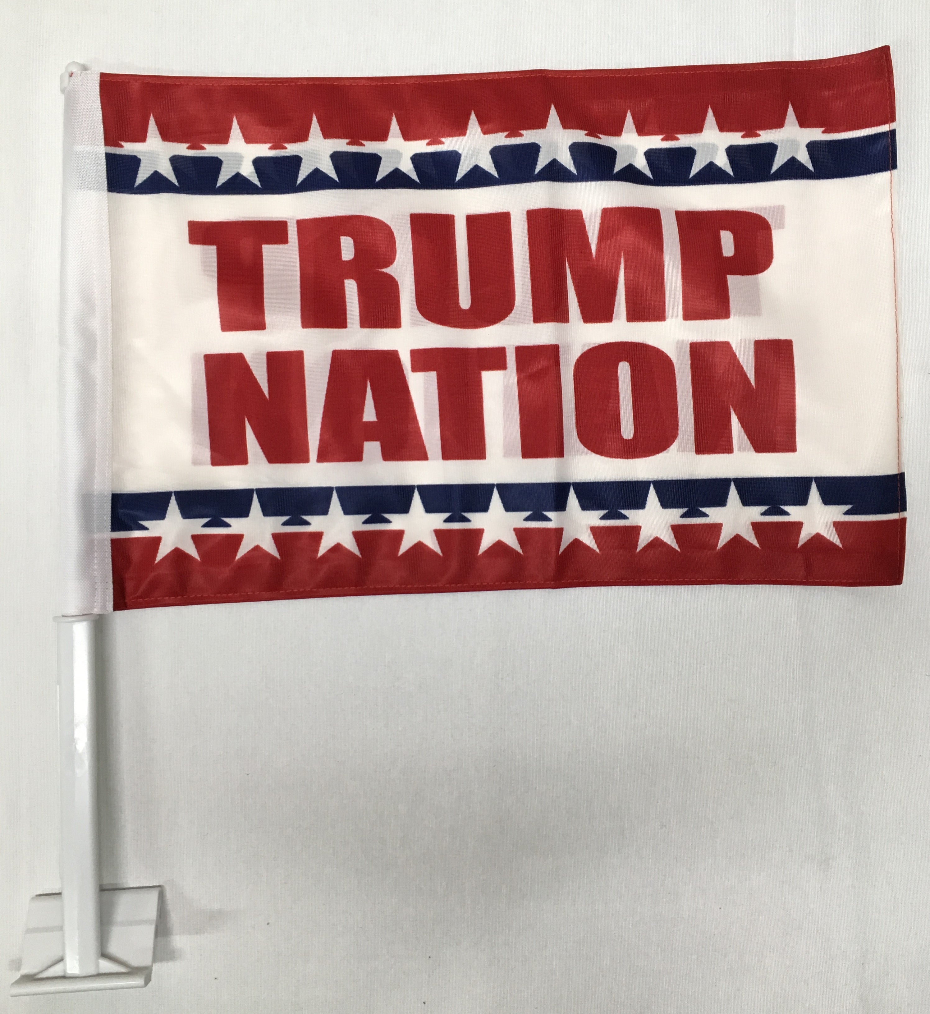 Trump Nation 12''X18'' Double Sided Car Flag 2025 Flags