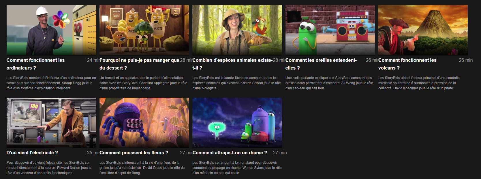 Storybots Netflix France