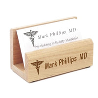 Business Card Holders Personalized Medical Office Card Caddy