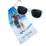 eye glass pouch for sunglasses with your photo