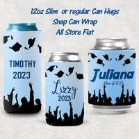Personalized Can Koozies your choice of Tall, Regular or Snap Covers