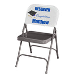Reserved for the Graduate Personalized Chair Back Cover