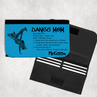 Personalized Hip Hop Dance Mom bi-fold Wallets