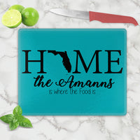 Home State Cutting Board Personalized with any name