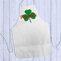 personalized cooking apron with pockets