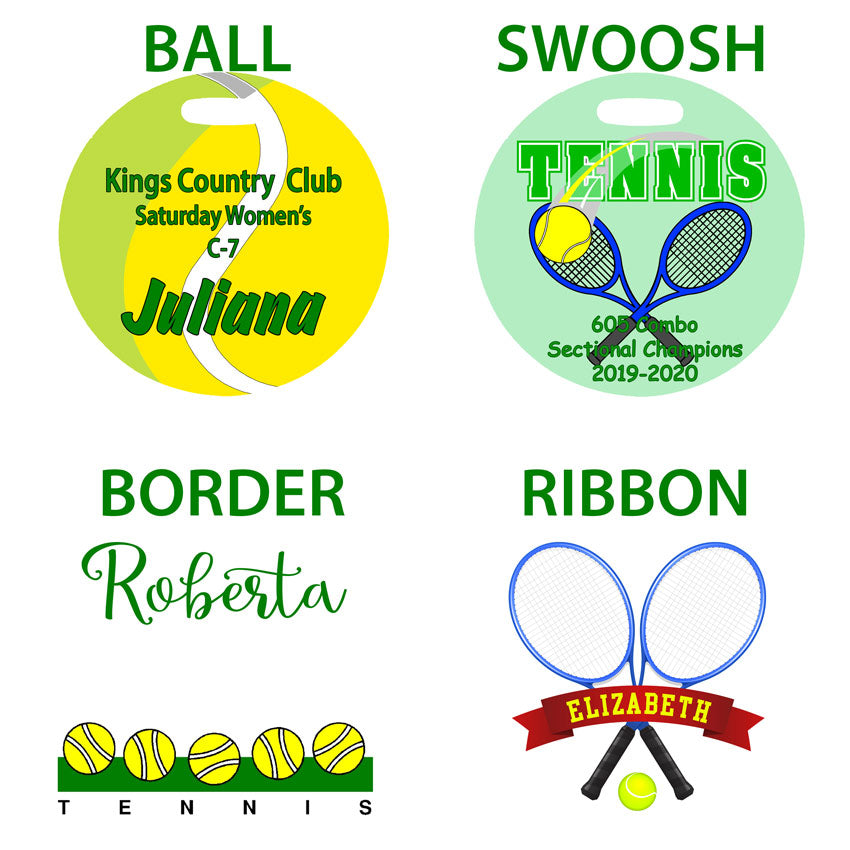 Tennis Bag Tags and Luggage Tags Personalized Sports Bag Tags for Tennis  Players