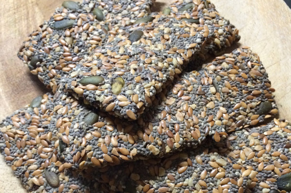 Chia Seed Cracker Recipe - Gluten Free