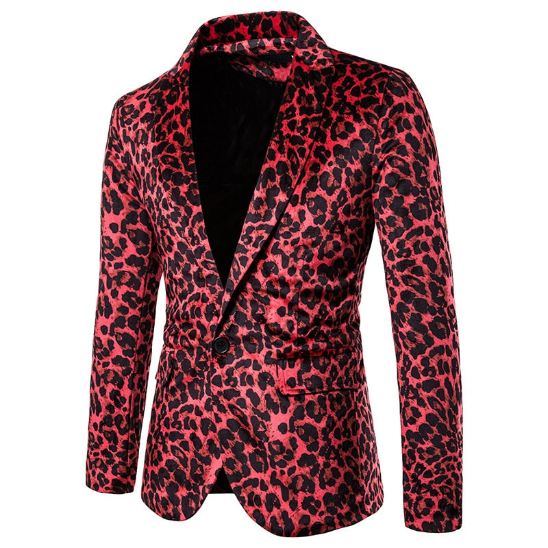 leopard print suit mens