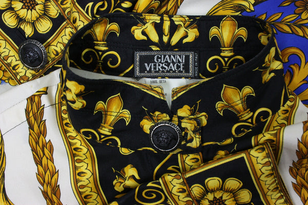 versace blouse vintage
