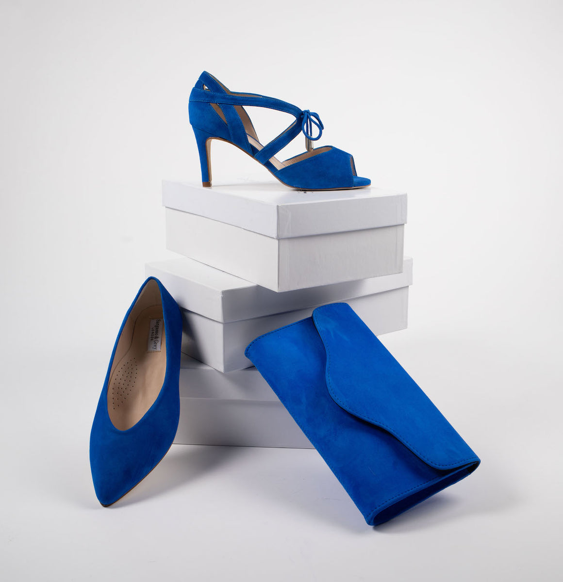 wide fit cobalt blue shoes