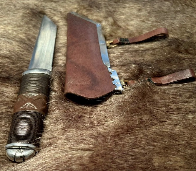Hjalmar Viking Seax Knife Handmade by