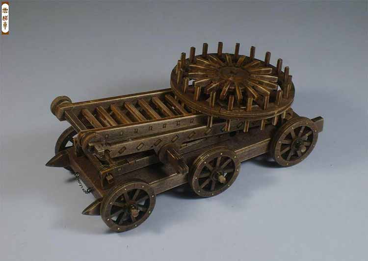 Scaling Ladder wooden model kit