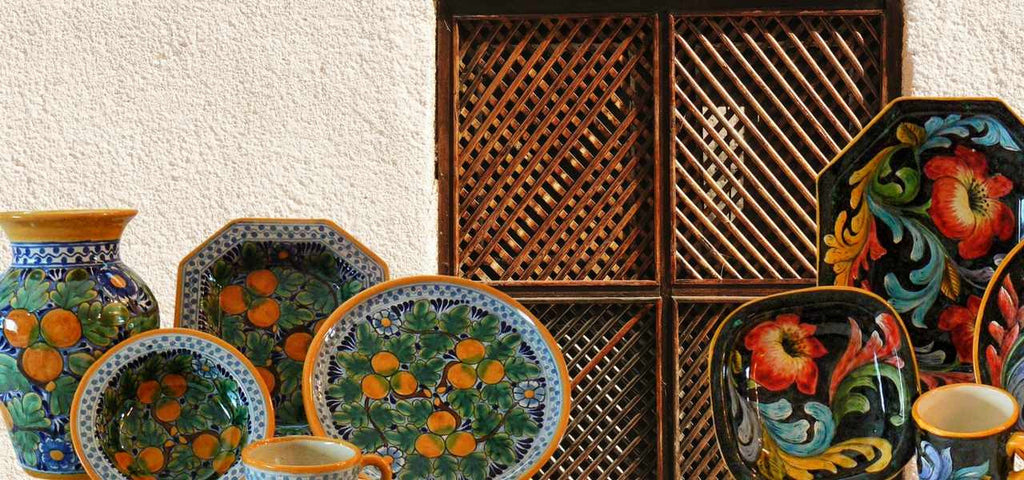 Majolica and Talavera pottery collection Rustica Gift's authentic Mexican pottery