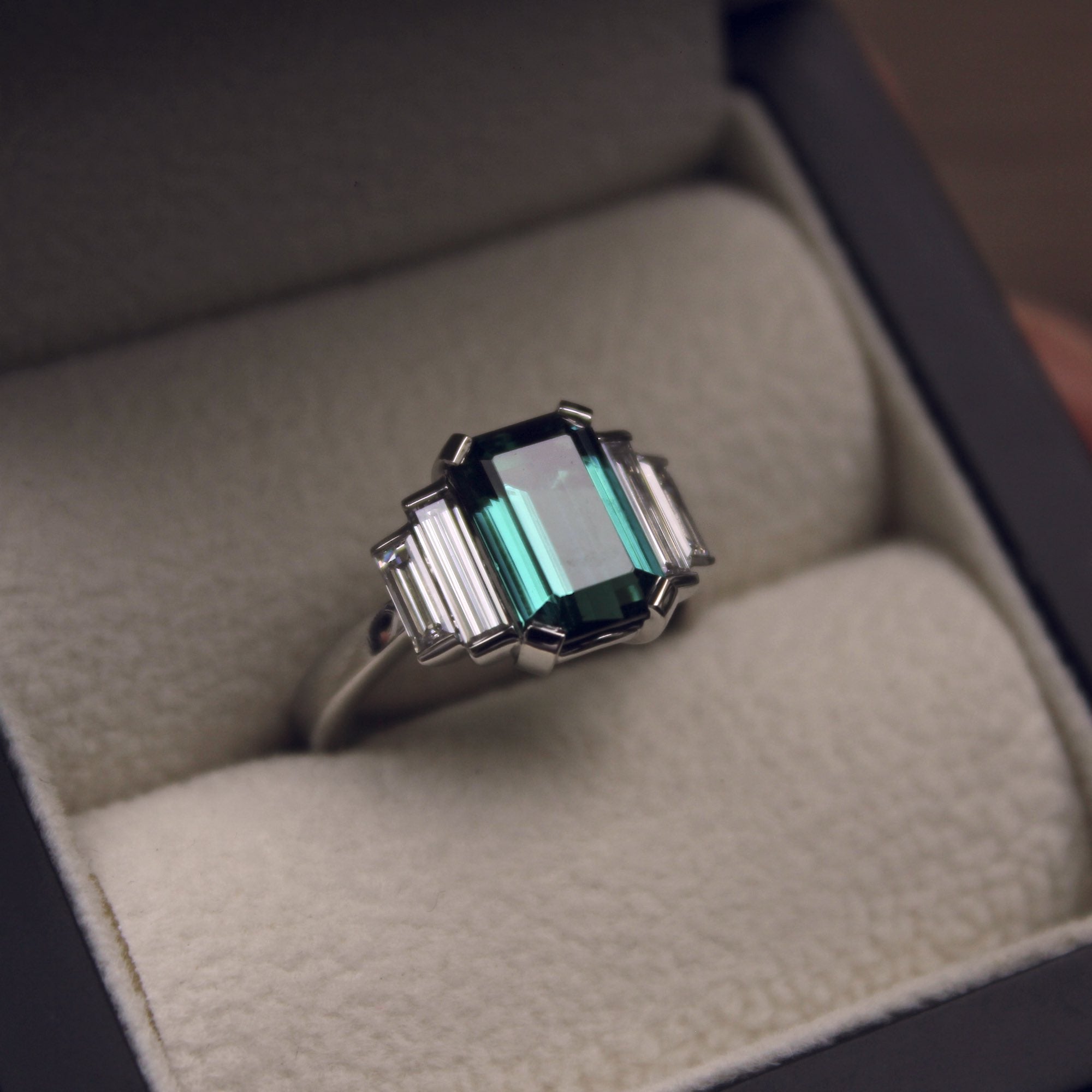 bespoke tourmaline ring