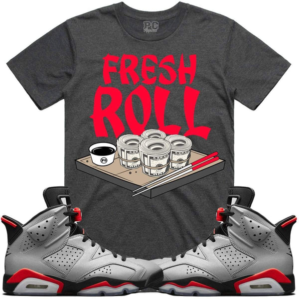 jordan 6 reflective shirt